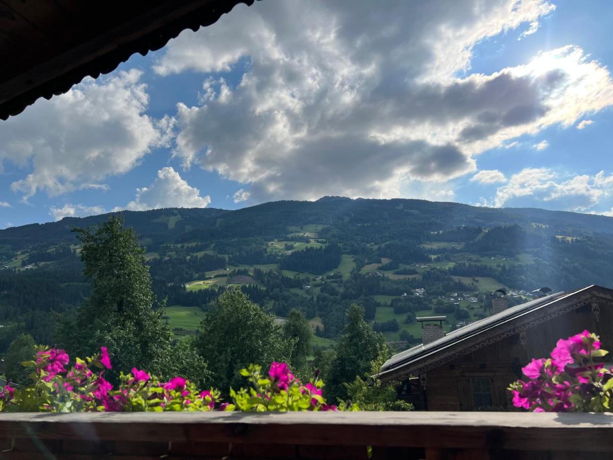 Ferienwohnung Gamsbock Panorama View Balkon, Gartensauna, Garten, Grillplatz Stumm Buitenkant foto